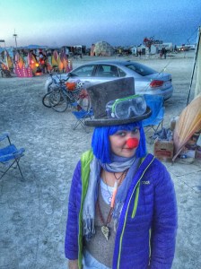 en route to the burning of The Man