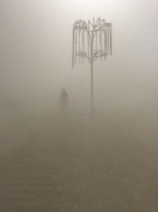art through a dust storm