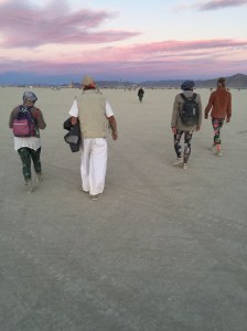 heading to the temple burn, off in the distance