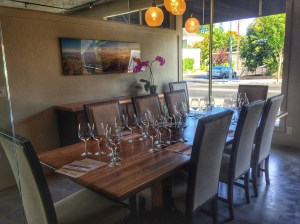 one of the private tasting rooms at The Wine Thief