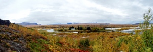 a view from Þingvellir